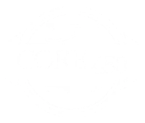 core 450 logo white